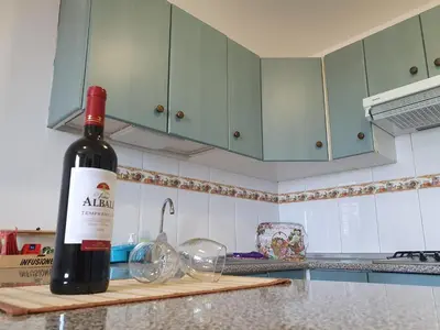 Una cocina o zona de cocina en Holla del Saldo