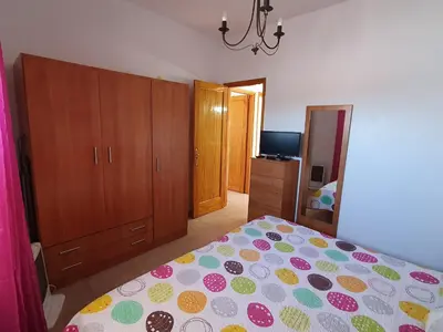 Cama o camas de una habitación en Holla del Saldo