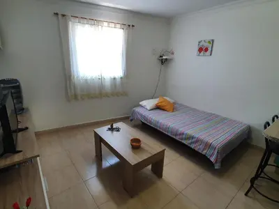 Cama o camas de una habitación en Holla del Saldo