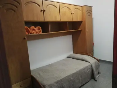 Cama o camas de una habitación en Residencial Islas