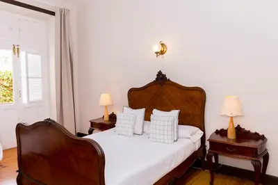 Cama o camas de una habitación en Hotel Madrid