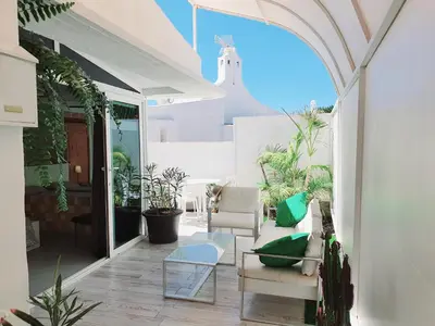 Zona de estar de Bungalow 2-7 Playa del Ingles