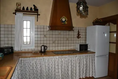 Una cocina o zona de cocina en Pedro's house with fantastic views