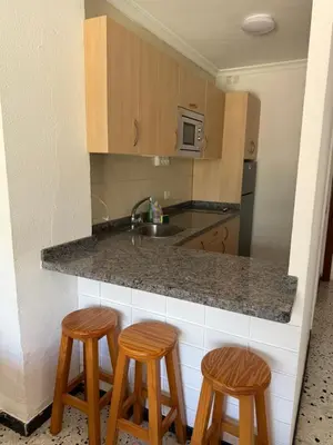 Una cocina o zona de cocina en Los Ficus, Maspalomas