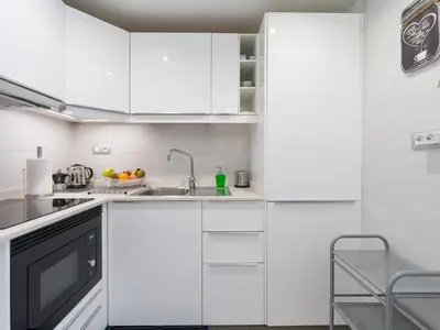 Una cocina o zona de cocina en Casa Blanca Las Canteras