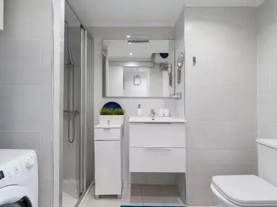 Un baño de Casa Blanca Las Canteras
