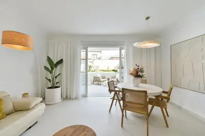 Zona de estar de Meloneras Hills 16 With Pool by VillaGranCanaria