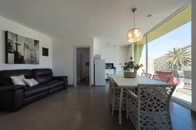 Zona de estar de Finca Oasis Holidays & Health - Apartamentos con Terraza y Solarium