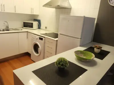 Una cocina o zona de cocina en Sol Y Paz