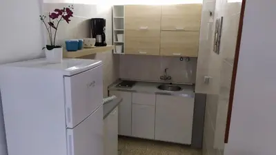 Una cocina o zona de cocina en Apartamentos Australia