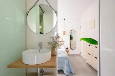 Un baño de Stylish Sea View Accommodation Las Canteras