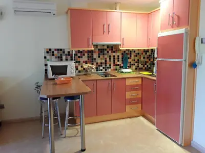 Una cocina o zona de cocina en Viva Cruce de Arinaga