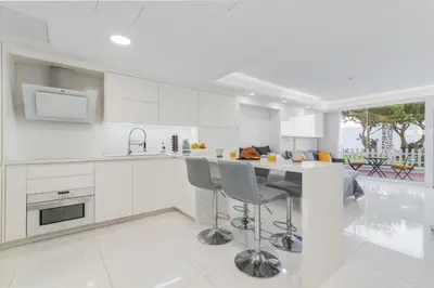 Una cocina o zona de cocina en Holiday Home Luxury Loft GC