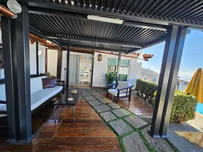 Un balcón o terraza de La Casita De Juani