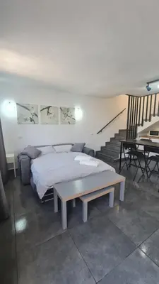 Zona de estar de Fresitas Holiday Home