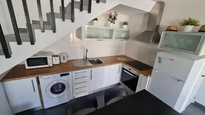 Una cocina o zona de cocina en Fresitas Holiday Home