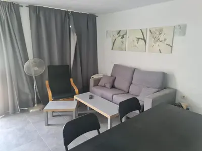 Zona de estar de Fresitas Holiday Home