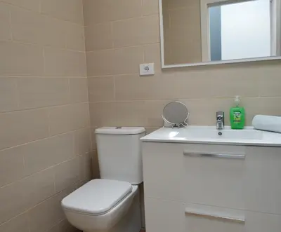 Un baño de Fresitas Holiday Home