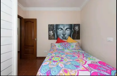 Cama o camas de una habitación en Sky House