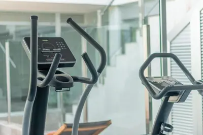 Gimnasio o instalaciones de fitness de Apartamentos El Palmar
