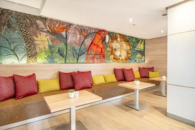 Zona de estar de Apartamentos Cabau Cala Dor