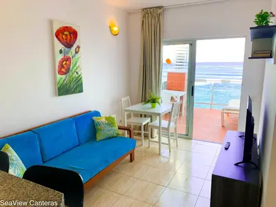 Zona de estar de Seaview Canteras