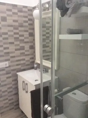 Un baño de Bungalow Main Street Playa del Ingles