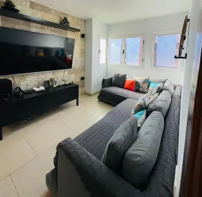 Zona de estar de Piso Familiar Centrico Campillo