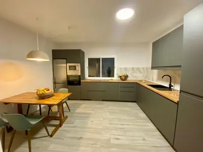 Una cocina o zona de cocina en Cottage Gran Canaria completely renovated with Jacuzzi