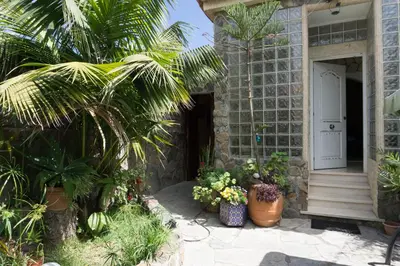 Jardín al aire libre en Casa El Drago-TAFIRA BAJA