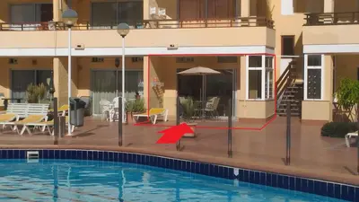 Piscina en o cerca de Aircon Pool View Nr Yumbo