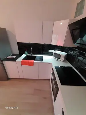 Una cocina o zona de cocina en Holiday Apartment