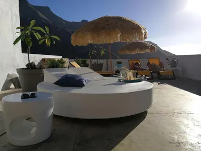 Plano de Vilna House with private pool, jacuzzi and garden -Optional pool and jacuzzi heating