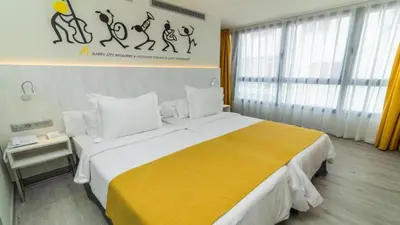 Cama o camas de una habitación en URBANSEA Atlanta