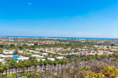 Paisaje cerca de este camping resort