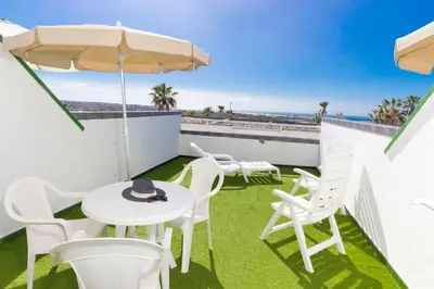 Un balcón o terraza de Vista Oasis