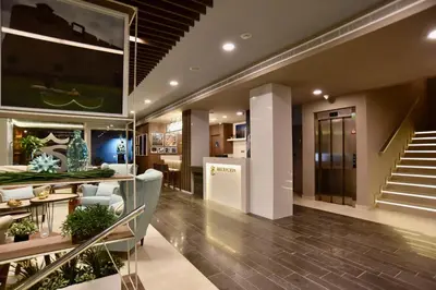Una cocina o zona de cocina en TC Hotel Doña Luisa