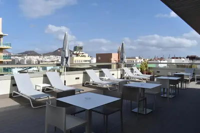 Paisaje cerca de este hotel