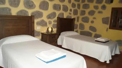 Cama o camas de una habitación en El Rincon del Nublo