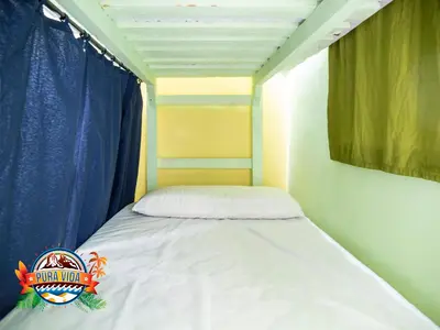 Cama o camas de una habitación en Pura Vida Las Palmas