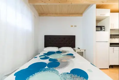 Cama o camas de una habitación en Studio Las Palmas Central Rooms