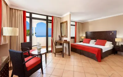 Cama o camas de una habitación en Seaside Sandy Beach