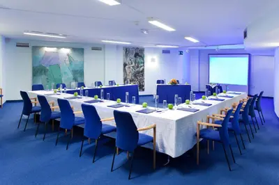 Zona business o sala de conferencias en Seaside Sandy Beach