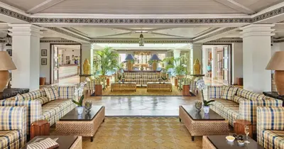 Zona de estar de Seaside Grand Hotel Residencia - Gran Lujo
