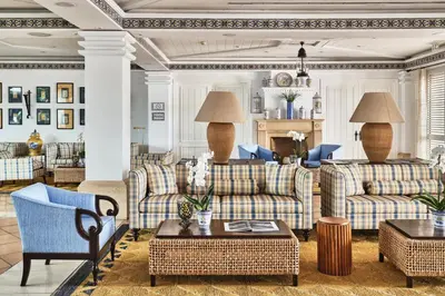 Zona de estar de Seaside Grand Hotel Residencia - Gran Lujo