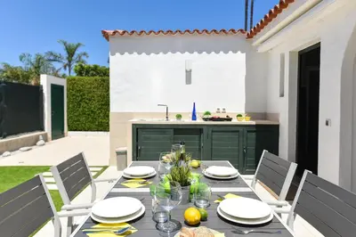 Plano de Bungalow with terrace in Maspalomas DS50 by VillaGranCanaria