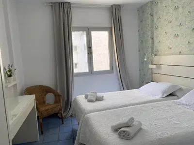 Cama o camas de una habitación en Numancia 1- 3A