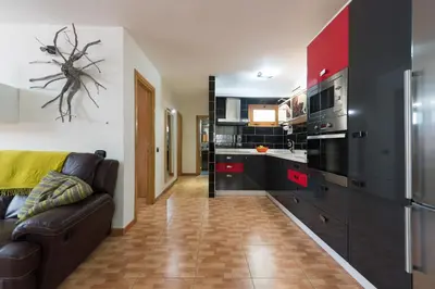 Una cocina o zona de cocina en Las Salinas House