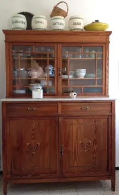 Una cocina o zona de cocina en Casa Del Caminero En Tejeda