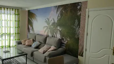 Zona de estar de CanariasBrisaMar - Apartamento